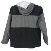 Columbia Men’s Hazel Deli Colorblocked Black, White And City Grey Jacket XL B4HP