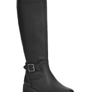 UGG Women’s Harrison Tall Riding Boots BLACK Leather SIZE 6.5M B4HP