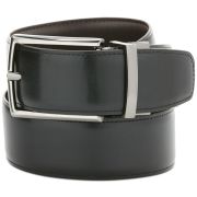 PERRY ELLIS PORTFOLIO Men’s Leather Reversible Two-Tone Swivel Buckle Dress Belt