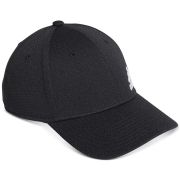 ADIDAS Men’s Release ll Stretch-Fit Cap ClimaLite Logo Hat Black S/M B4HP