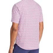 TailorByrd Short-Sleeve Watermelon-Print Classic Fit Button-Down Shirt L B4HP