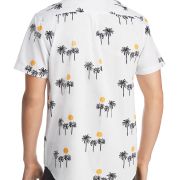 Sovereign Code Solstice Palm Tree-Print Regular Fit Shirt XL B4HP