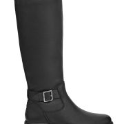 UGG Women’s Harrison Tall Riding Boots BLACK Leather SIZE 6.5M B4HP