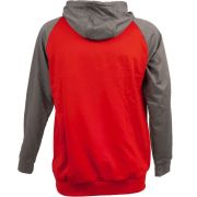 ADIDAS Men’s Game and Go Big Logo Raglan Fleece Hoodie Red Size XL B4HP