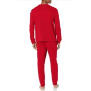 Nautica Mens Waffle Pajama Pant Set Nautica Red L B4HP