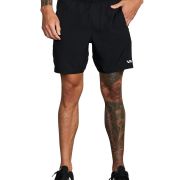 RVCA Mens Sport IV Shorts with an Elastic Waistband Black L B4HP