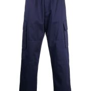 Marni Men’s straight-leg cargo trousers 46 Small 30-32W 31L Navy Blue $795 B4HP