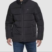 Calvin Klein Men’s Full-Zip Puffer Coat Size Medium B4HP NO TAGS