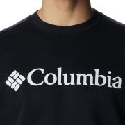 Columbia Mens Trek Crewneck Pullover Sweatshirt Long Sleeves Black XXL B4HP