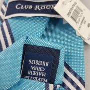 CLUB ROOM Men’s Cranston Stripe Blue One Size Tie B4HP