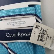 CLUB ROOM Men’s Cranston Stripe Blue One Size Tie B4HP