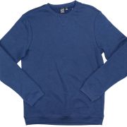 Ideology Fleece Crew Neck Solid Color Men’s Pullover Sweatshirt S Night Sky B4HP