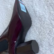 Women Donald j Pliner Laila Booties Wine Left Leg Single Shoe slip on size 8.5