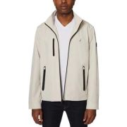 Nautica Mens Solid Lightweight Bomber Bright White XL