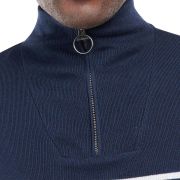 Barbour Men’s Harbour Regular Fit Half Zip Mock Neck Sweater 2XL Navy B4HP