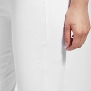 Women Lysse White Denim Pull On Trouser pants with stretch B4HP