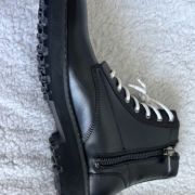 Mens Inc Ivan Zip up Boots Left leg single shoe Replacement Black size 12 M