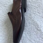 Mens Florsheim Leather Shoes size 8 3E slip on Dress Shoe Single Right Leg Shoe