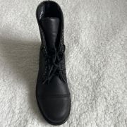 Women Carlos Santana Black Right Leg Replacement Amputee single shoe size 9M