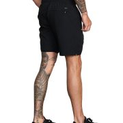 RVCA Mens Sport IV Shorts with an Elastic Waistband Black L B4HP