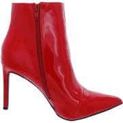 INC International Concepts Katalina Pointed-Toe Booties Red Patent 7M B4HP