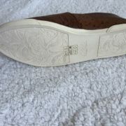 Women Patricia Nash lola slip on Map Print Right leg Single shoe size 10 M brown