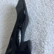 Women Annie Klein Iflex Left Leg Slip On Single Shoe Pump size 7 1/2 Black