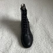 Women GBG Guess Replacment Amputee left leg Shoe Single Boot size 9 M Black