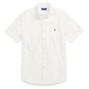 Polo Ralph Lauren Men’s Classic-Fit Cotton Shirt White Size Medium B4HP