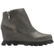SOREL Women’s Boots Joan of Arctic Wedge III Zip Quarry Black Size 9M B4HP