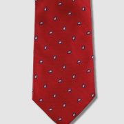 Club Room Men’s Woolsey Pine Classic Paisley Silk Tie (Red) One Size B4HP