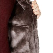 Tasso Elba Mens Faux-Shearling Flight Ja Espresso B4HP