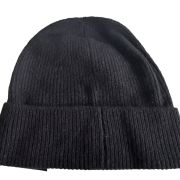 Club Room Mens Cashmere Hat Black ONE SIZE B4HP