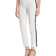 Karl Lagerfeld Paris Compression Side-Stripe Pants-Women