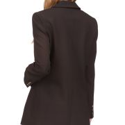 Michael Kors Womens Two-Button Mensy Blazer Black B4HP