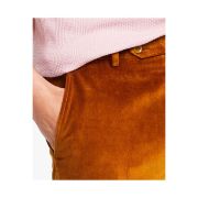 Alfani Men’s Brown Cotton Slim-Fit Velvet Chino Dress Pants Size 33W 32L B4HP