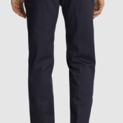 IZOD Men’s Khaki American Straight Fit Flat Front Chino Navy Pants 30×30 B4HP