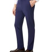 Michael Kors Men’s Modern-Fit Stretch Solid Blue Pants 32×32 B4HP