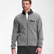 The North Face Men’s Gordon Lyons Full-Zip Fleece Jacket Grey Heather XL B4HP