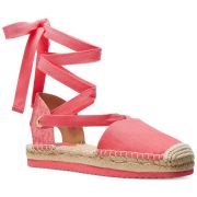 Michael Kors Women’s Yara Espadrille Tie-Up Sandals Pink 10M B4HP