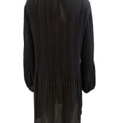 Michael Kors Women’s Petite Pleated Mini Dress, Black B4HP