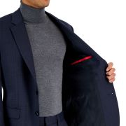 HUGO Men’s Modern-Fit Wool Suit Jacket Navy 42S B4HP MSRP $445