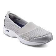 Easy Spirit Womens Twist Slip on Sneakers Light Gray 6.5W B4HP