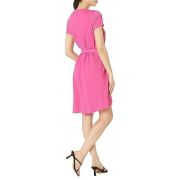 Michael Kors Women’s Chain Cocktail Daytime Sheath Dress Pink L B4HP