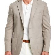 Lauren Ralph Lauren Men’s Classic-Fit Herringbone Oatmeal 42S B4HP NO TAGS