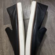 FRANCO SARTO Iconic Slip-ons Black Leather Size 10M B4HP NO BOX