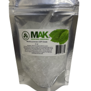Mak Menthol Crystals 100% Pure Organic Food Grade 2 oz