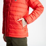 FJÄLLRÄVEN Expedition Pack Down Hoodie M Puffer Jacket Size XL True Red B4HP