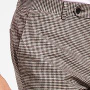 Bar III Men’s Slim-Fit Check Suit Separate Pants Burgundy Black B4HP