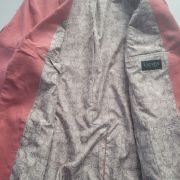 Lauren Ralph Lauren Blazer Size 40R Red Linen UltraFlex Classic Fit $295 B4HP